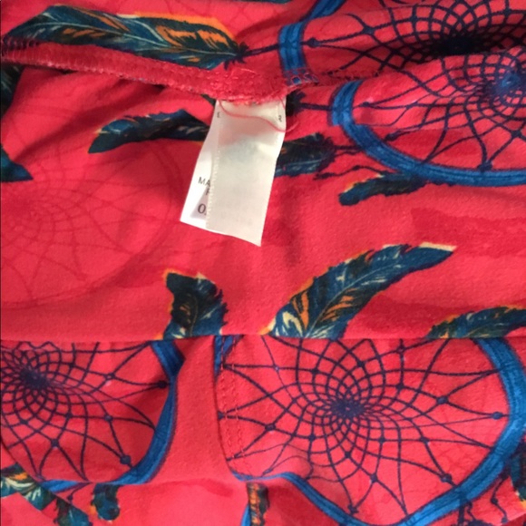 LuLaRoe OS dream catcher leggings - Picture 4 of 4